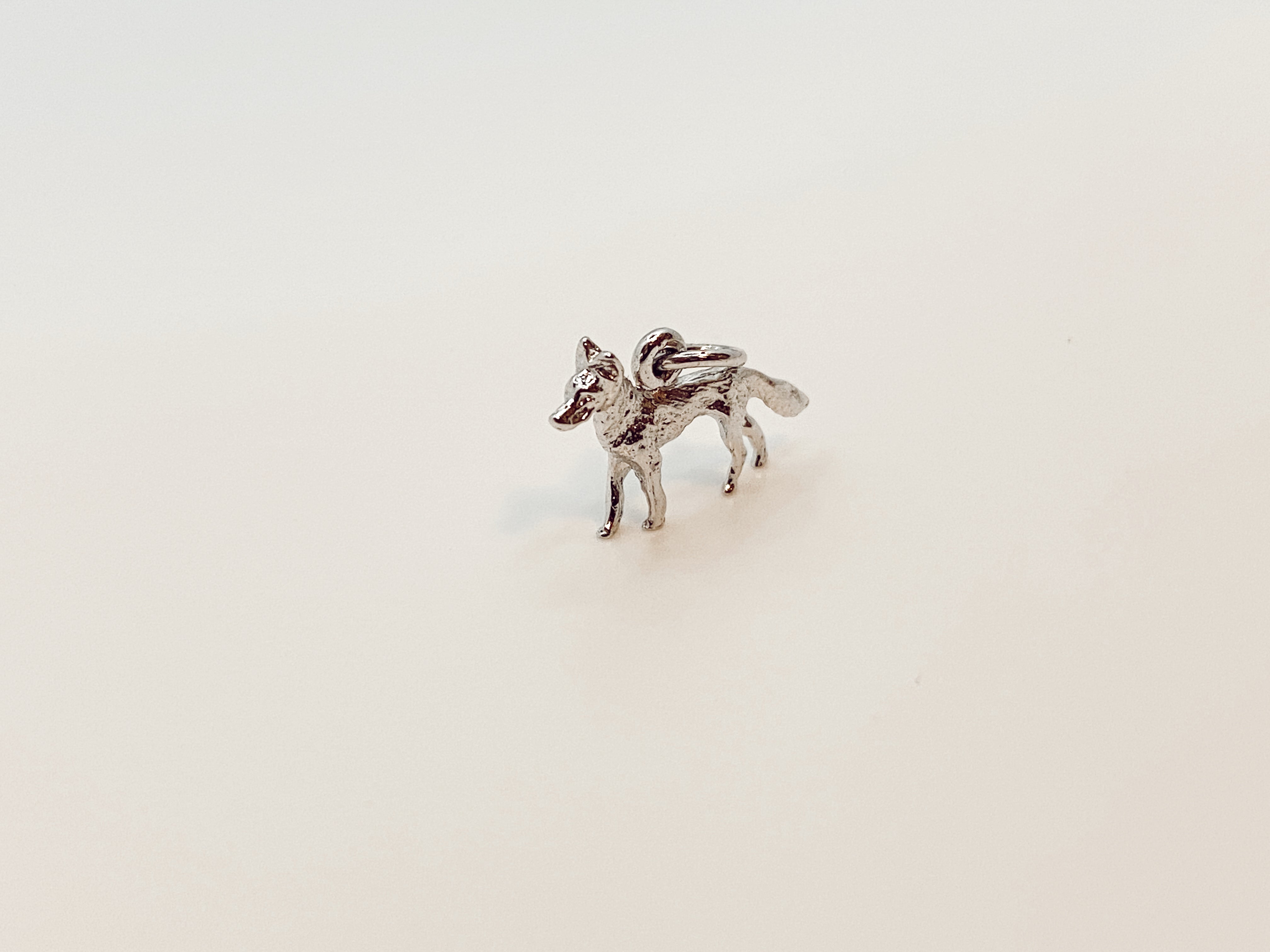 Small Wolf / Dog Charm