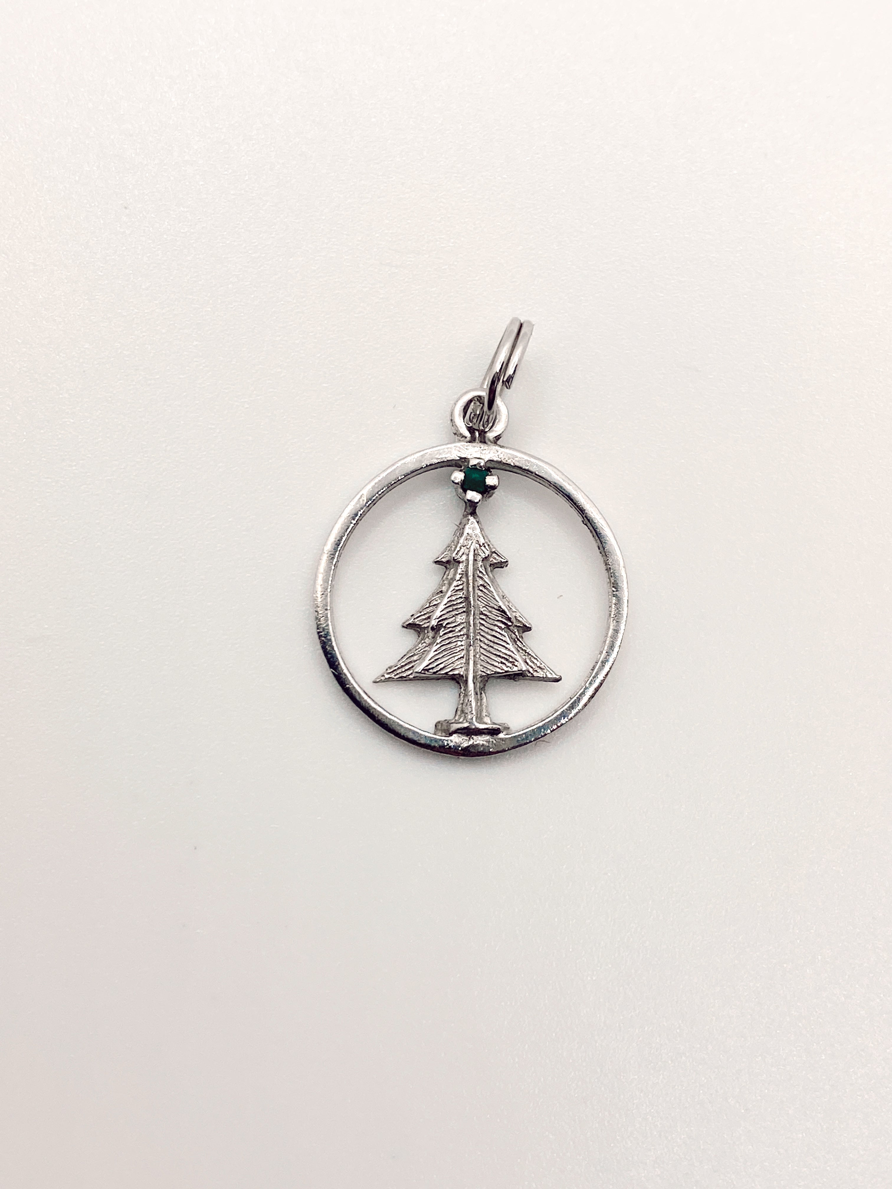 Christmas Tree Medallion Charm
