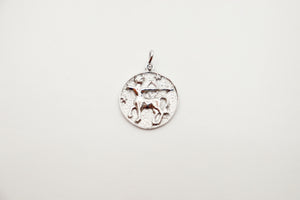 Sagittarius Zodiac Medallion Charm