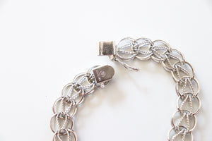 Vintage Charm Bracelet III - Classic Style - Sterling Silver