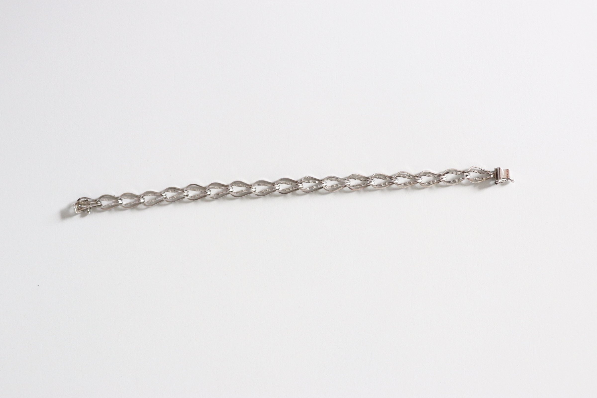 Vintage Hook Sterling Silver Charm Bracelet I