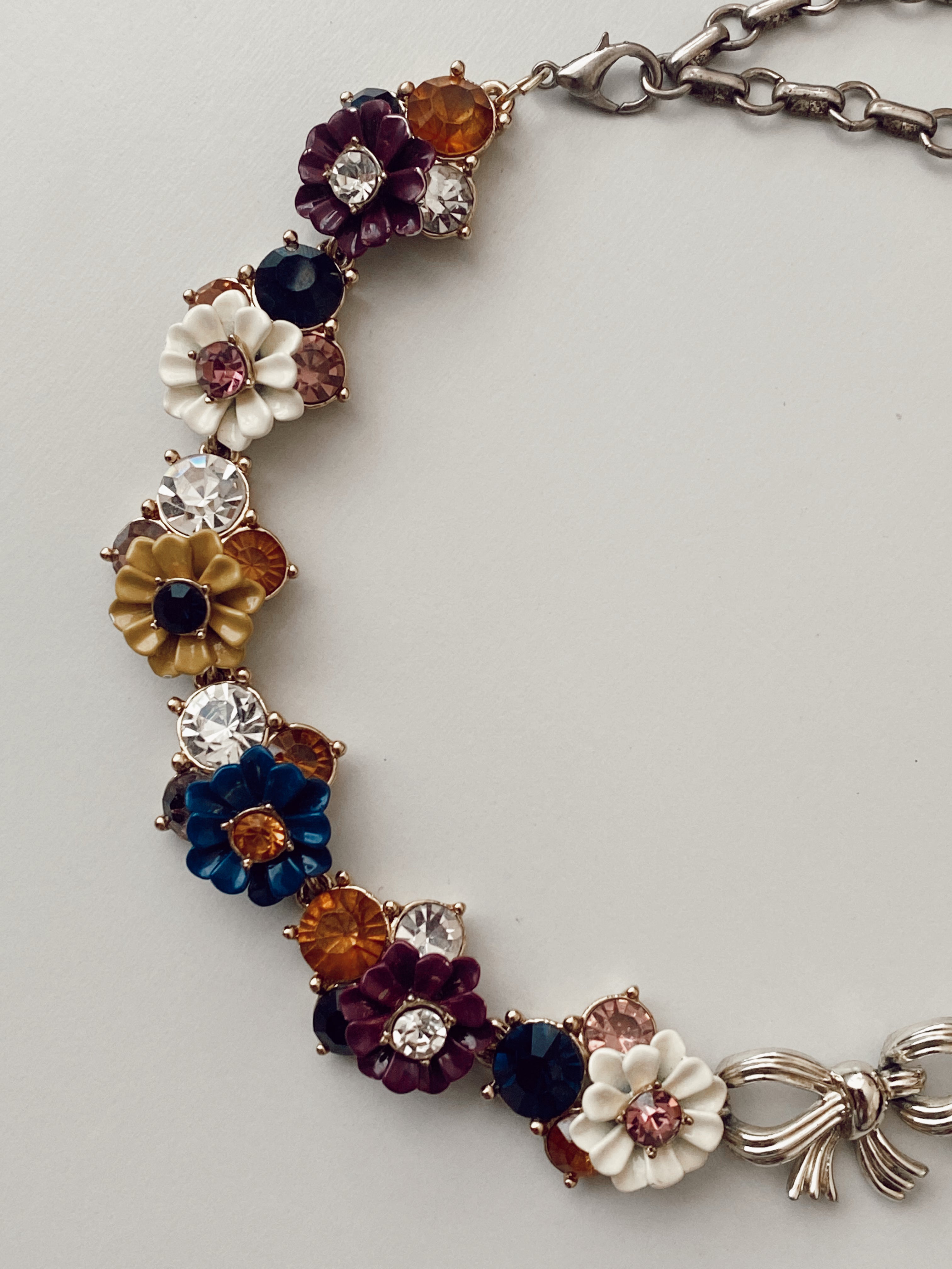 Gemini Necklace - Fleurs, Boucle
