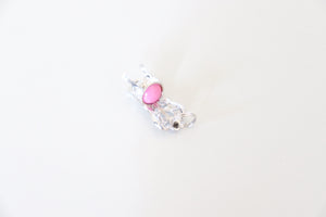 Pink Tufted Chair Charm