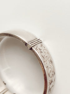 Birks Sterling Silver Hinged Cuff II