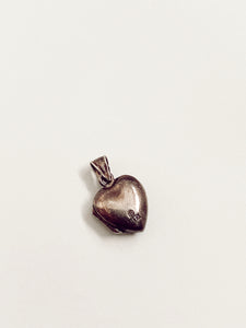 Vintage Birks Repoussé Etched Heart Locket