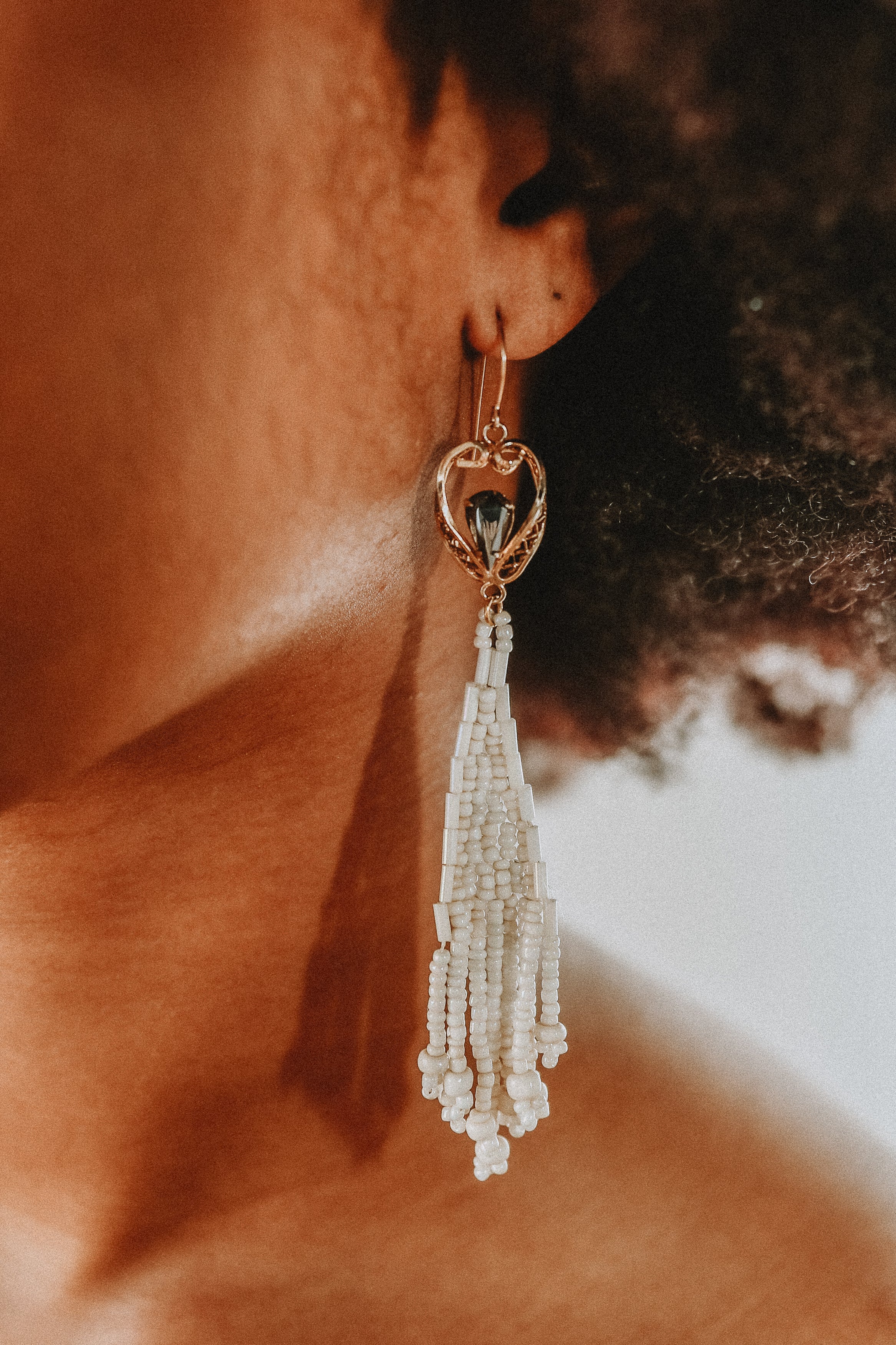 Gold Filled + Beaded Statement Earrings